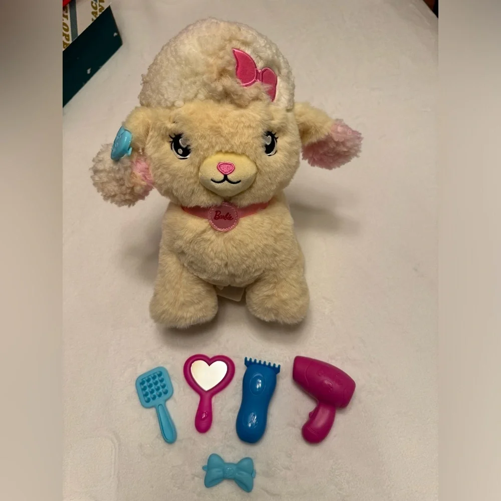 Barbie Animated puppy dog light up bow, plush interactive - Picture 3 of 13